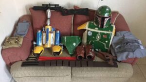 Traje completo de Boba Fett – Episodio VI (Pago inicial)