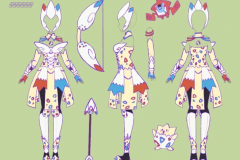 Diseño de personaje (Togepi)
